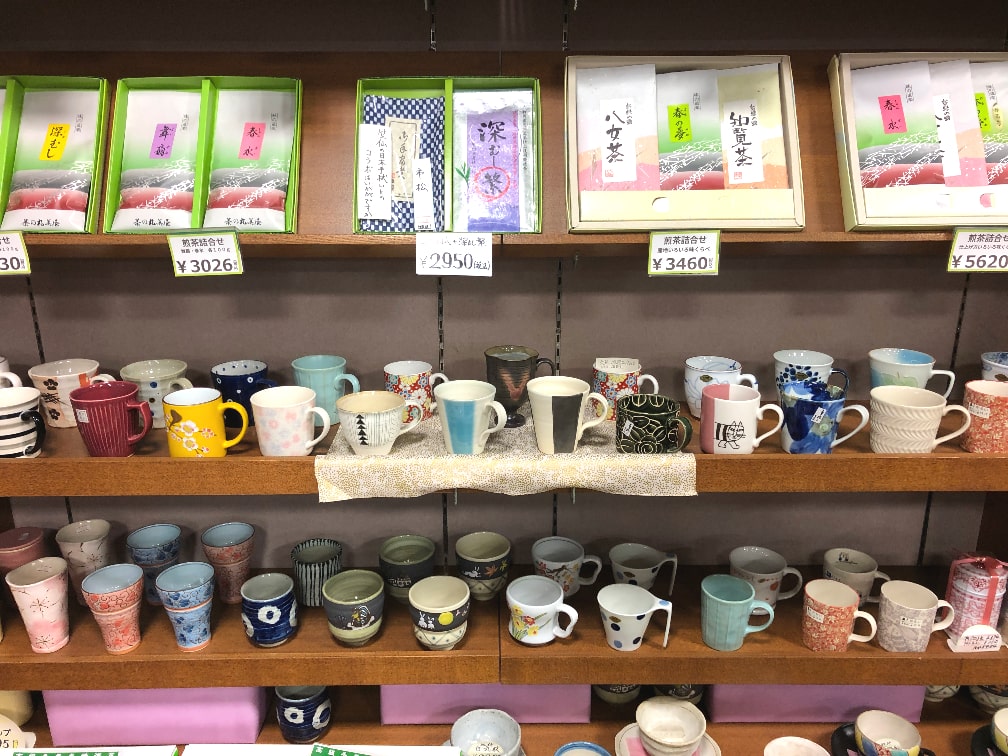 茶の丸美屋のお茶や茶器の豊富なラインナップ