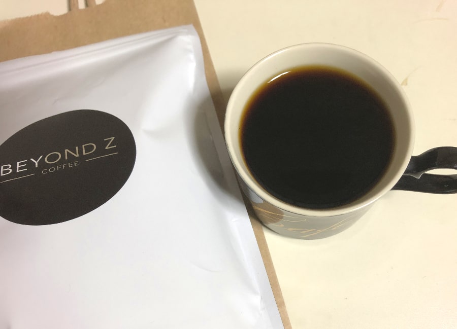 Beyond Z CoffeeのBeyond Zブレンドが淹れ終わりました